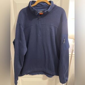 High Sierra Men's Deep Blue Zip-Up Sweater